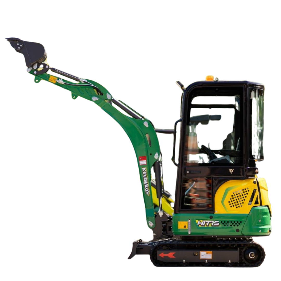 Kingway Minibagger H17/5 mit Kabine - verfügbar in Dürrwangen